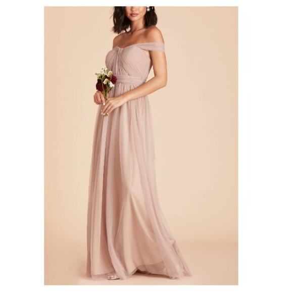 Birdy Grey Size S Sandy Taupe Christina Convertible Dress Bridesmaid Wedding - Picture 2 of 8